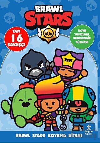 Brawl Stars Boyama Kitabı - Doğan Çocuk