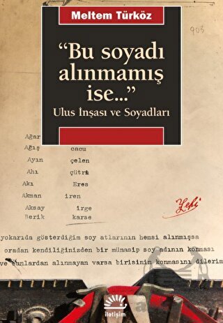 Bu Soyadı Alınmamış İse... - 1