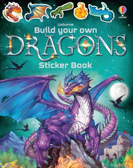 Build Your Own Dragons Sticker Book - Build Your Own Sticker Book - Usborne Publishing UK