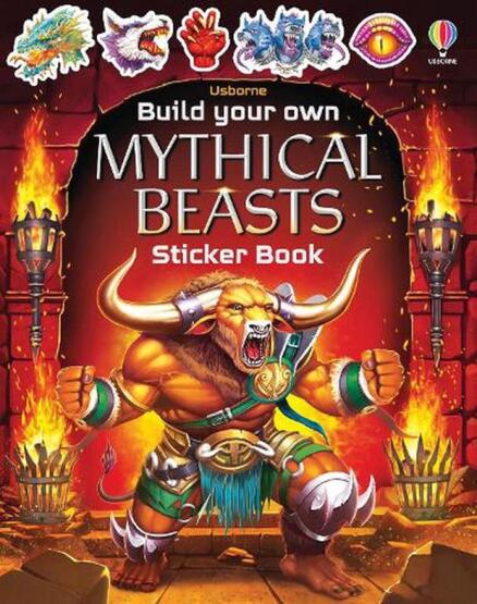 Build Your Own Mythical Beasts - Build Your Own Sticker Book - Usborne Publishing UK
