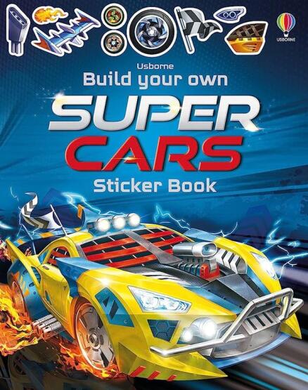 Build Your Own Supercars Sticker Book - Build Your Own Sticker Book - Usborne Publishing UK