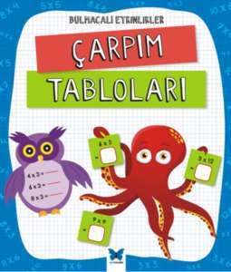 Bulmacalı Etkinlikler Çarpım Tabloları - 1