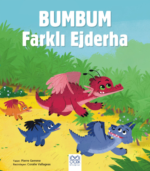 Bumbum Farklı Ejderha - 1001 Çiçek Kitaplar