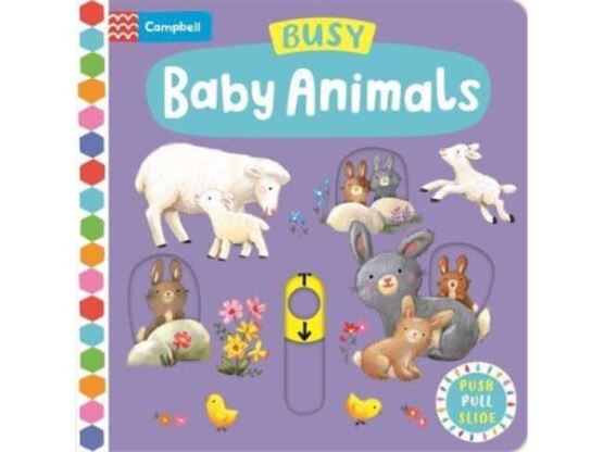 Busy Baby Animals - Campbell Busy Books - 1