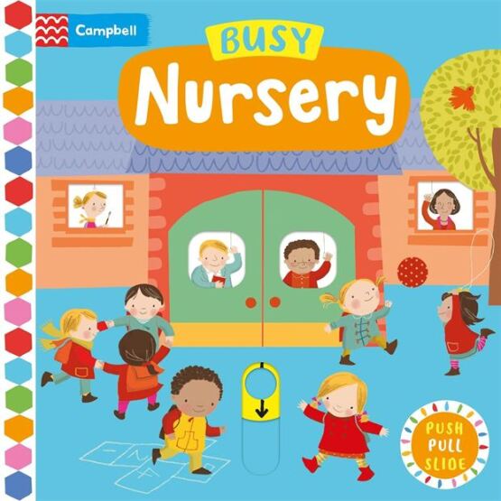 Busy Nursery (Push, Pull, Slide Book) - 1
