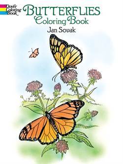 Butterflies Coloring Book - Dover Publications