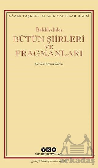 Bütün Şiirleri Ve Fragmanları - Yapı Kredi Yayınları