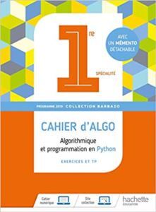 Cahier D’Algo - Hachette Education