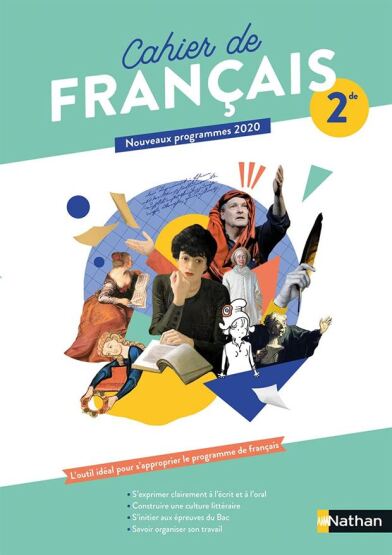 Cahier Français 2de - Cahier d'activités élève - Nathan