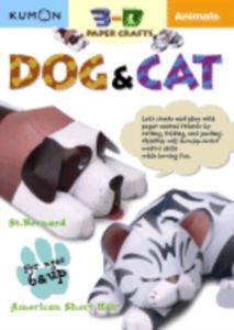 Cat & Dog (3D Paper Craft) - Kumon Publishing