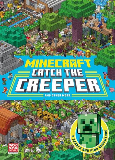 Minecraft Catch The Creeper And Other Mobs (Search And Find Book) - Farshore