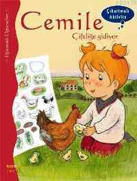 Cemile Çiftliğe Gidiyor - Çıkartmalı Aktivite - Kaknüs Yayınları