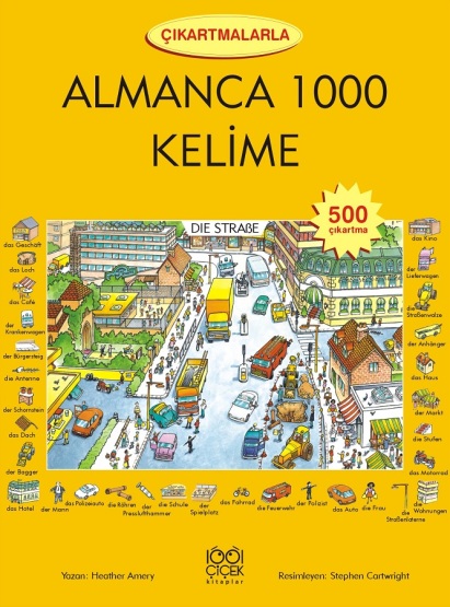 Çıkartmalarla Almanca 1000 Kelime - 1