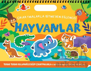 Çıkartmalarla Bitmeyen Eğlence - Hayvanlar - 1