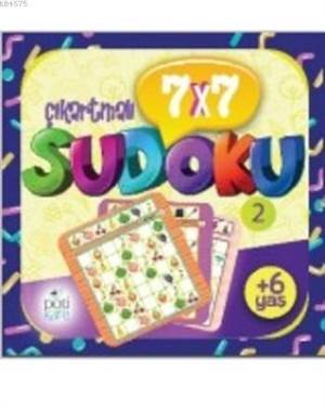 Çıkartmalı 7X7 Sudoku - Pötikare Yayıncılık