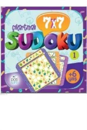 Çıkartmalı 7X7 Sudoku - Pötikare Yayıncılık