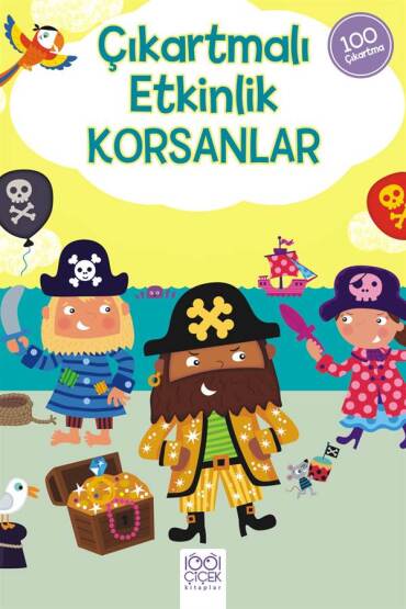 Çıkartmalı Korsanlar Kitabım - 1001 Çiçek Kitaplar