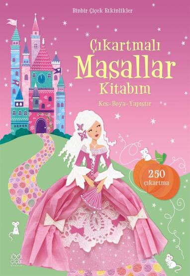 Çıkartmalı Masal Kitabım Kes - Boya - Yapıştır - 1001 Çiçek Kitaplar