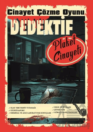 Cinayet Çözme Oyunu Dedektif - Plaket Cinayeti - MT Dedektiflik