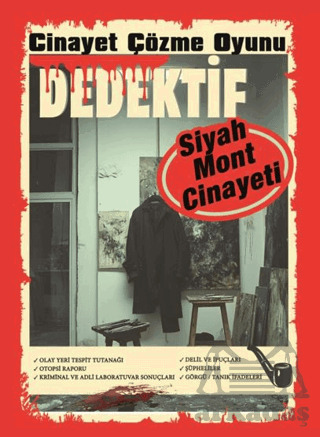 Cinayet Çözme Oyunu Dedektif - Siyah Mont Cinayeti - MT Dedektiflik
