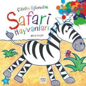 Çizelim Eğlenelim - Safari Hayvanları - 1