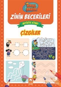 Çizgiler-Kral Şakir Zihin Beceriler, Clz - Eksik Parça Yayınevi