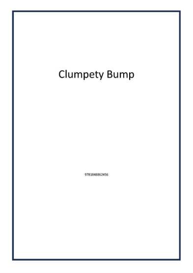 Clumpety Bump - 1