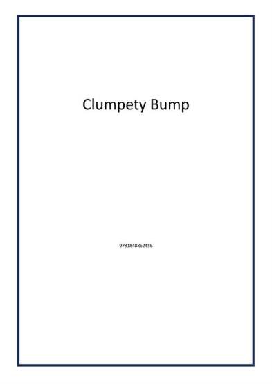Clumpety Bump - Publisher