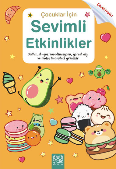 Çocuklar için Sevimli Etkinlikler - 1001 Çiçek Kitaplar