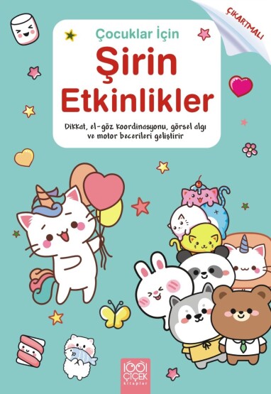 Çocuklar İçin Şirin Etkinlikler - 1001 Çiçek Kitaplar