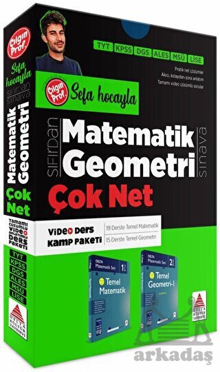 Çok Net Matematik Geometri Sıfırdan Sınava - Delta Kültür Yayınevi