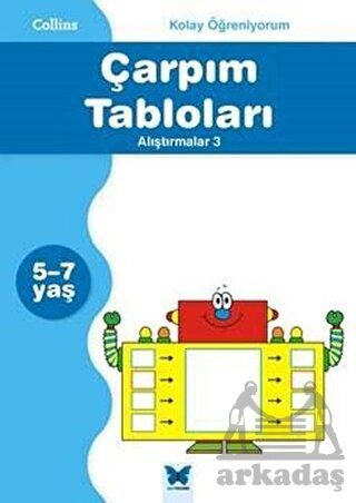 Collins - Çarpım Tabloları Alıştırmalar 3 Yaş 5-7 - 1