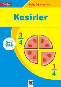 Collins - Kesirler Yaş 5-7 - Mavi Kelebek Yayınları
