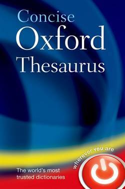 Concise Oxford Thesaurus - Oxford University Press UK