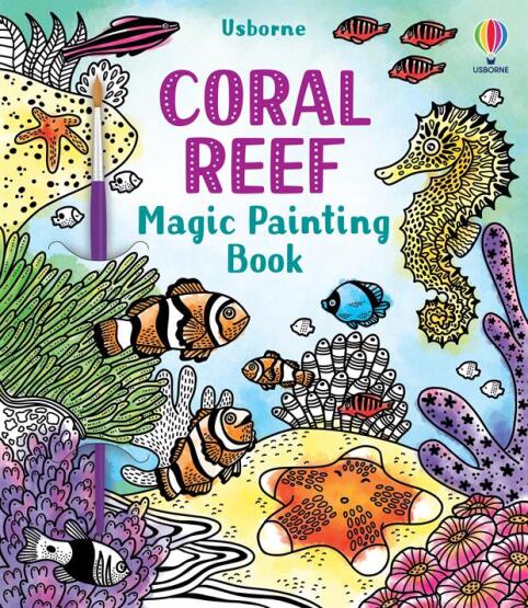 Coral Reef Magic Painting Book - Magic Painting Books - 1