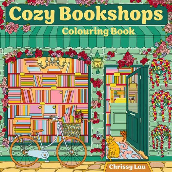 Cozy Bookshops: Colouring Book - Pavilion