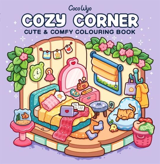 Cozy Corner: Cute And Comfy Colouring Book - Penguin Books UK