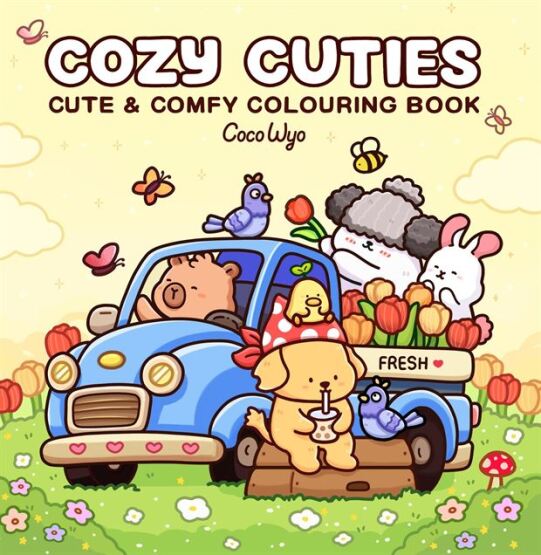 Cozy Cuties: Cute And Comfy Colouring Book - Penguin Books UK