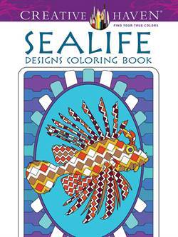 Creative Haven Sealife Designs Coloring Book - Dover Publications