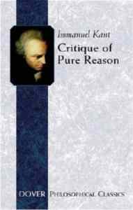 Critique of Pure Reason - 1