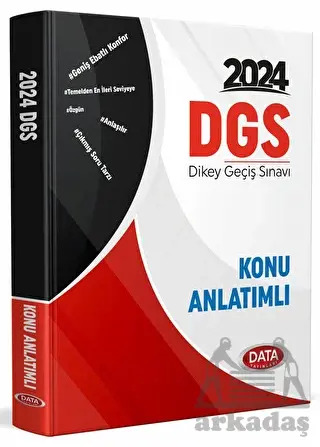 Data Yayınları 2023 DGS Konu Anlatımlı - 1