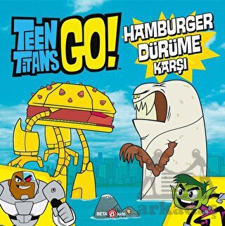 DC Comics - Teen Titans Go! Hamburger Dürüme Karşı - Beta Kids