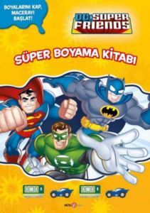 DC Süper Friends - Süper Boyama Kitabı - 1