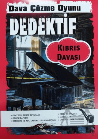 Dedektif Dava Çözme Oyunu - Kıbrıs Davası - 1