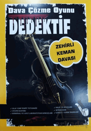Dedektif Dava Çözme Oyunu - Zehirli Keman Davası - 1
