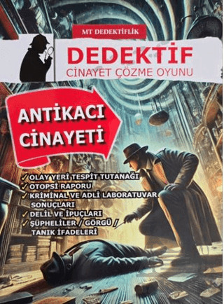Dedektiflik Cinayet Çözme Oyunu Antikacı Cinayeti - 1