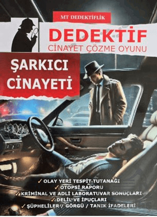 Dedektiflik Cinayet Çözme Oyunu - Şarkıcı Cinayeti - 1