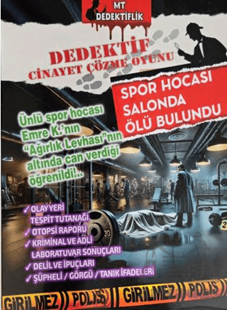 Dedektiflik Cinayet Çözme Oyunu - Spor Hocası Salonda Ölü Bulundu - 1