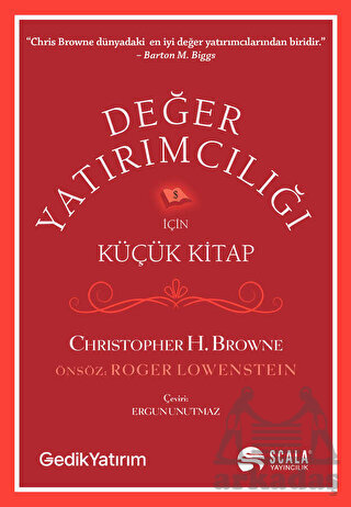 Değer Yatırımcılığı İçin Küçük Kitap - Scala Yayıncılık