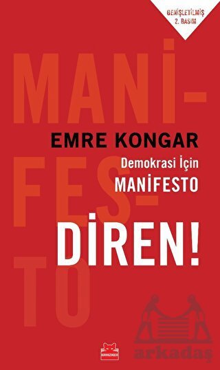 Demokrasi İçin Manifesto - Diren! - Kırmızı Kedi Yayınevi